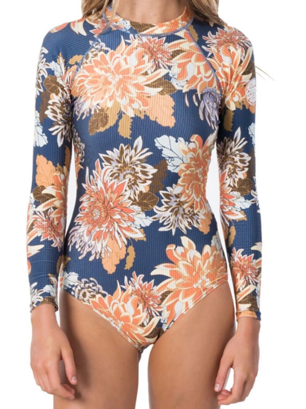 Rip Curl Women's Long-Sleeve Back Zip UV Surf Suit (Australian 6)